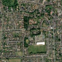 Ruskington map(satellite map)