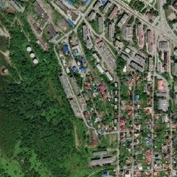 Petropavlovsk-Kamchatsky map(satellite map)