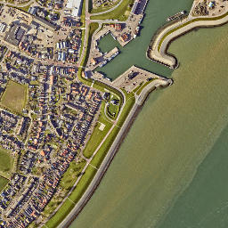Oudeschild map(satellite map)