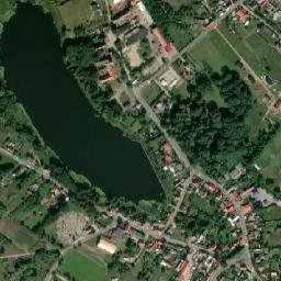 Bierzwnik map(satellite map)