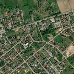 Michałowo map(satellite map)