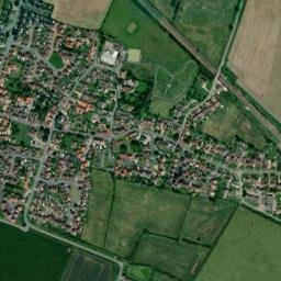 Claypole map(satellite map)