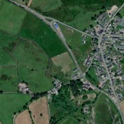 B4501, Corwen, Conwy LL21, UK High Resolution Satellite Map