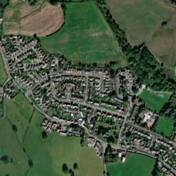 Marchwiel map(satellite map)