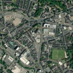 Grosvenor Roundabout, Newcastle, Staffordshire ST5, UK Satellite Map