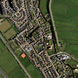 Oppenhuizen map(satellite map)