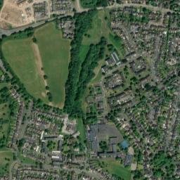 6 Ostend Place, Newcastle, Staffordshire ST5 High Resolution Satellite Map