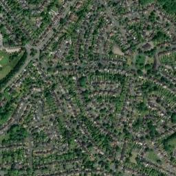 Newcastle under Lyme map(satellite map)