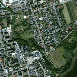 Chodzież map(satellite map)