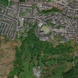 Blaenau-Ffestiniog map(satellite map)