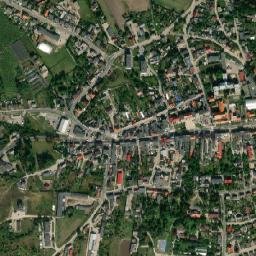 Kcynia map(satellite map)