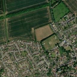 Heckington map(satellite map)