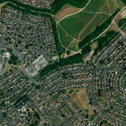  Nottinghamshire County NG8, UK High Resolution Satellite Map