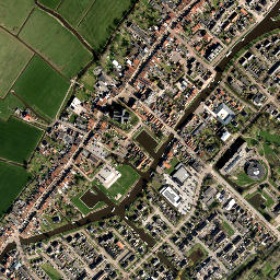 Workum map(satellite map)
