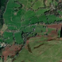 Berwyn Road, Llangollen, Denbighshire High Resolution Satellite Map