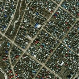 Rudnyy map(satellite map)