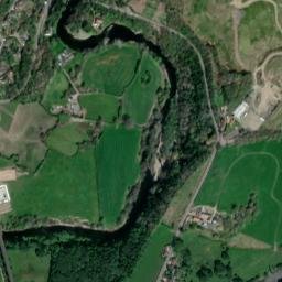 Newbridge Road, Cefn-mawr, Wrexham High Resolution Satellite Map