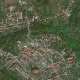 Chojna map(satellite map)