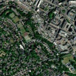 Nottingham, uk High Resolution Satellite Map