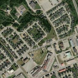 Labrador City map(satellite map)