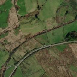 A470, Snowdonia National Park, Blaenau Ffestiniog High Resolution Satellite Map