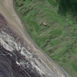 Satellite view of Lahinch Beach