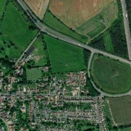 Barrowby map(satellite map)