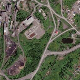 Sheregesh map(satellite map)