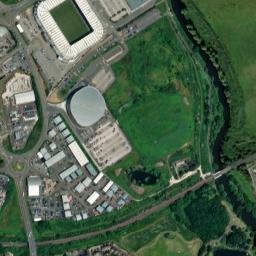 Royal Way, Derby DE24, UK High Resolution Satellite Map