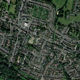 Borrowash map(satellite map)