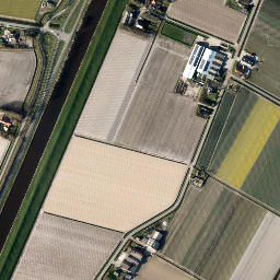 Blauwe Keet map(satellite map)