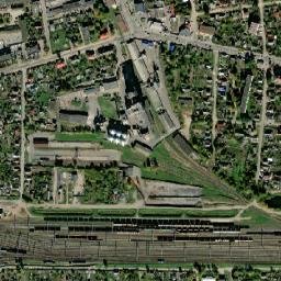 Zhlobin map(satellite map)