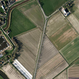 De Haukes map(satellite map)