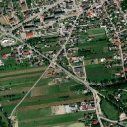 Różan map(satellite map)