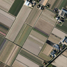 Hollands Kroon map(satellite map)