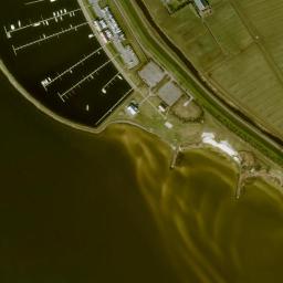 Satellite view of Ijsselmeer Stavoren