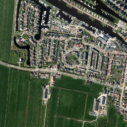 Echtenerbrug map(satellite map)