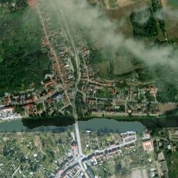 Oderberg map(satellite map)
