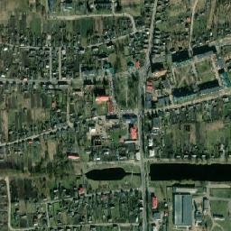 Ruzhany map(satellite map)