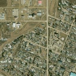 Melfort map(satellite map)