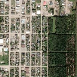 120-122 Main Street, Hudson Bay, SK S0E High Resolution Satellite Map