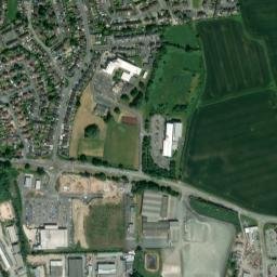 8 Shrewsbury Road, Oswestry, Shropshire High Resolution Satellite Map