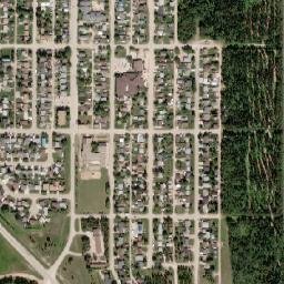 Hudson Bay map(satellite map)