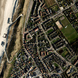 Callantsoog map(satellite map)
