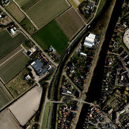 't Zand map(satellite map)