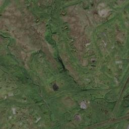 Navy Town Alaska High Resolution Satellite Map