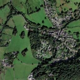 Llanbedr map(satellite map)