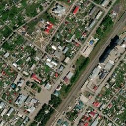 Topchikha map(satellite map)