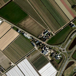 De Stolpen map(satellite map)