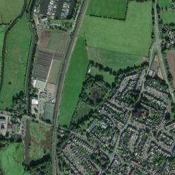 Great Haywood map(satellite map)